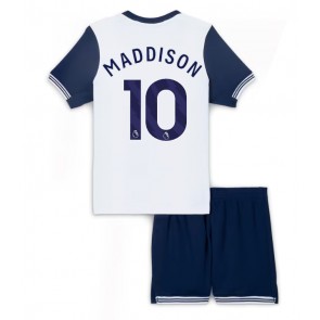 Billiga Tottenham Hotspur James Maddison #10 Hemmatröja Barn 2024-25 Kortärmad (+ Korta byxor)